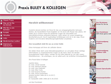 Tablet Screenshot of praxis-buley-kollegen.de